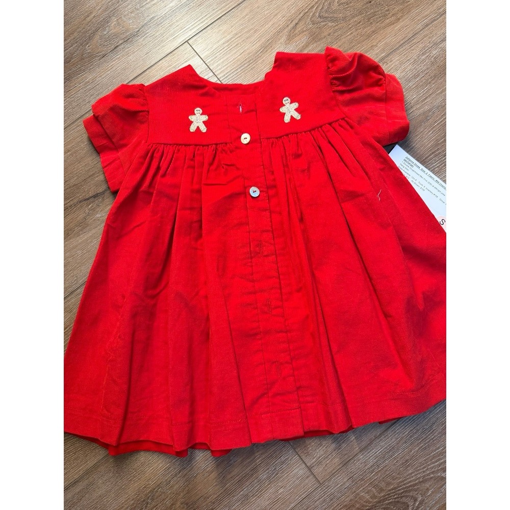 Hannah Kate 2T NWT Red Cord Julianne Dress